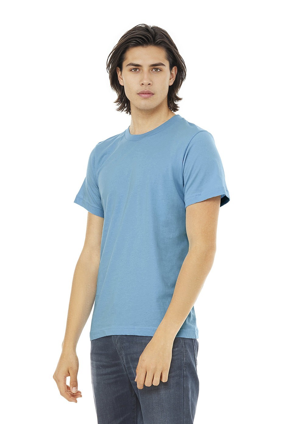 Bella + Canvas 3001C Unisex Jersey Tee Soft 100% Cotton Short-Sleeve T-Shirt