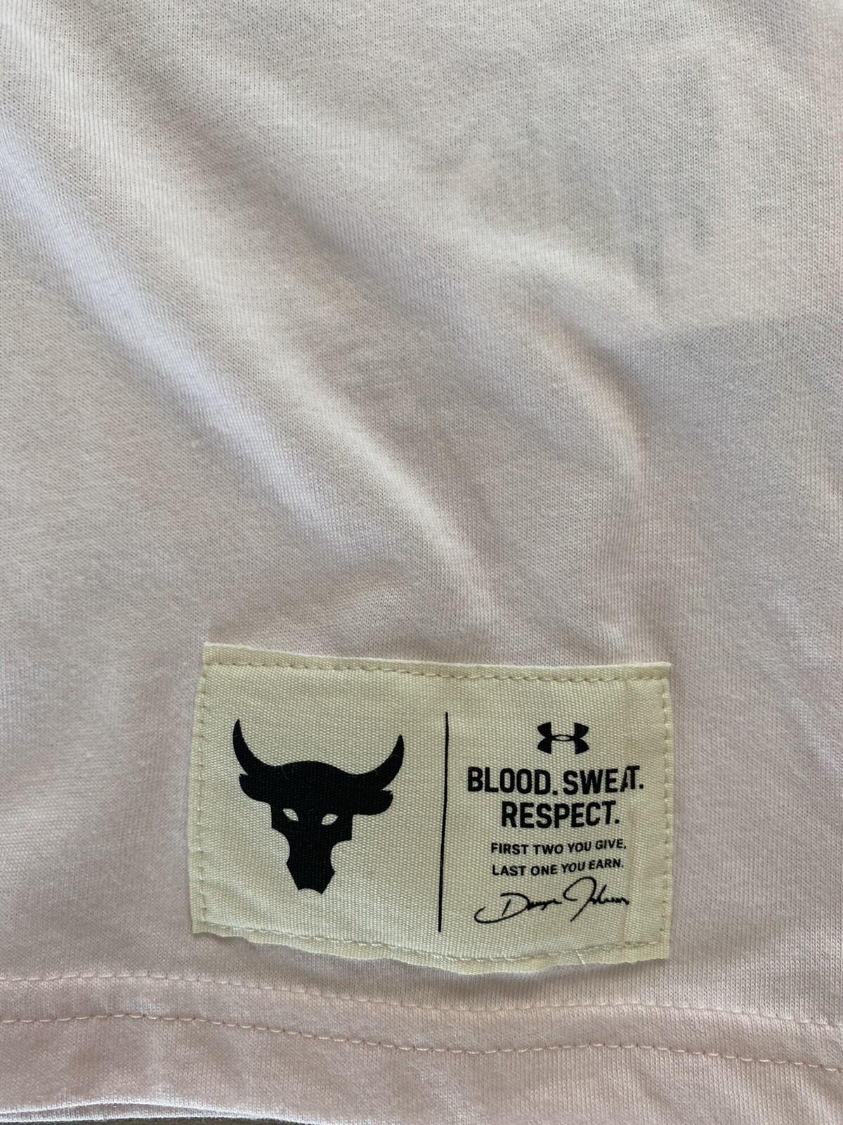 UNDER ARMOUR PROJECT ROCK BSR BLOOD SWEAT RESPECT DWAYNE JOHNSON TANK TOP sz XL