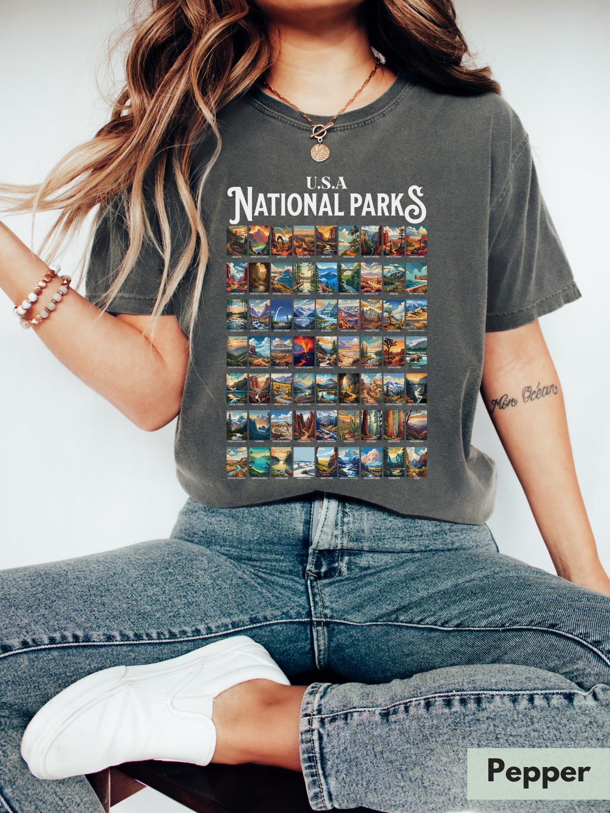 Comfort Colors® National Parks Shirt USA National Park Camping Gift Nature Lover