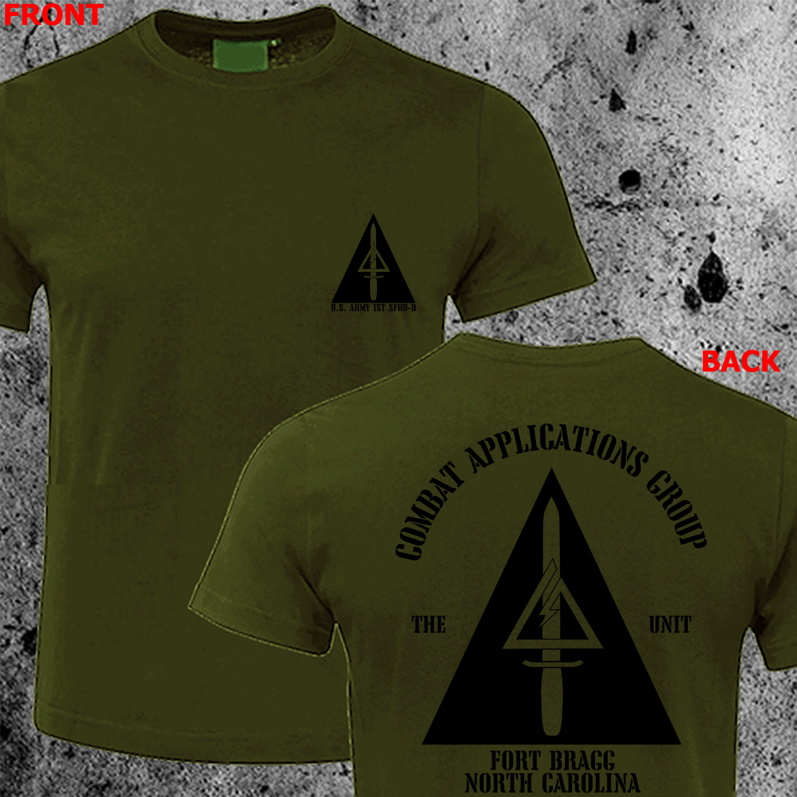 NEW Army Special Forces Operational Detachment Delta Force 1st SFOD-D T-SHIRT HQ