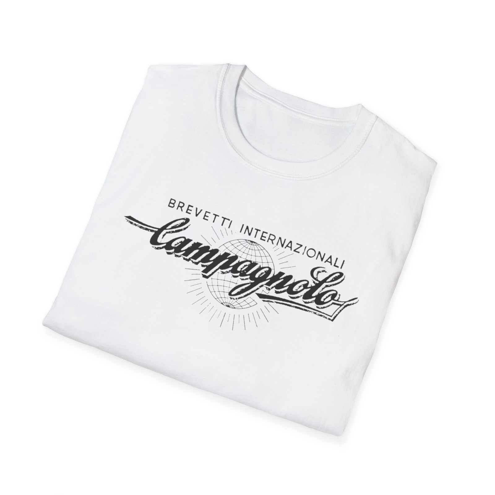 Campagnolo Vintage Logo T Shirt, Casual Wear, Fan Gift Tee