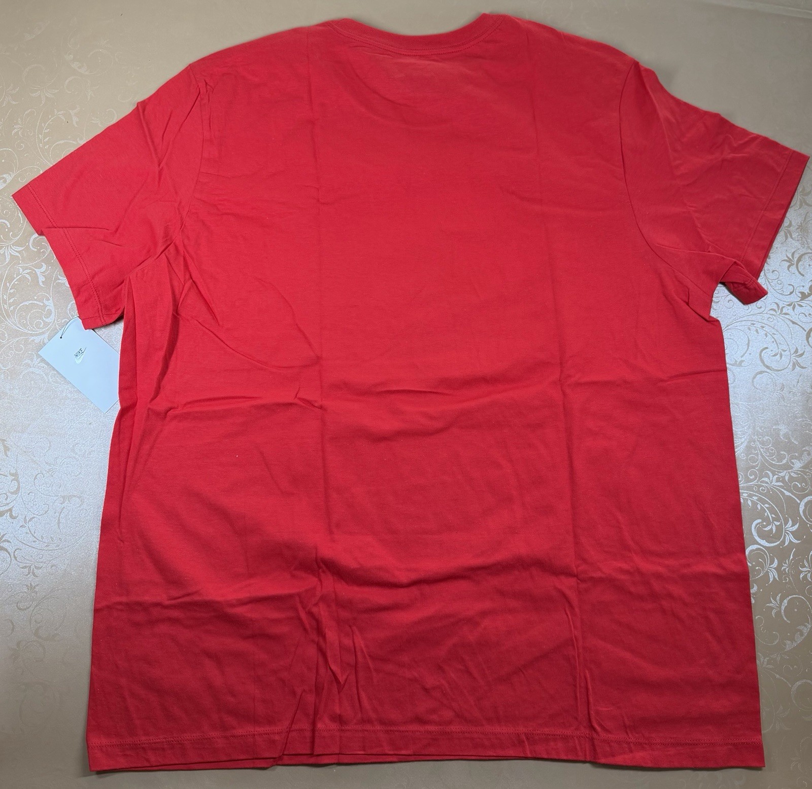 Nike Men’s Futura Icon Swoosh Logo Tee T Shirt RED Size XXL 2XL New FREE SHIP