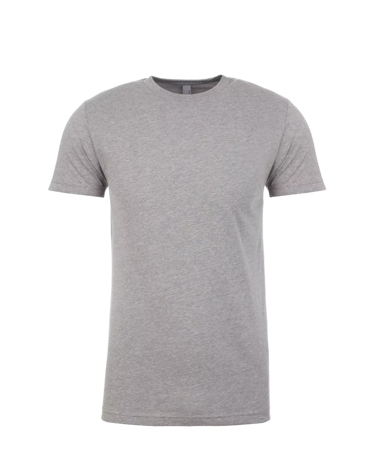 Next Level Gray Unisex Short Sleeve CVC Blank Crew Neck T-Shirt N6210