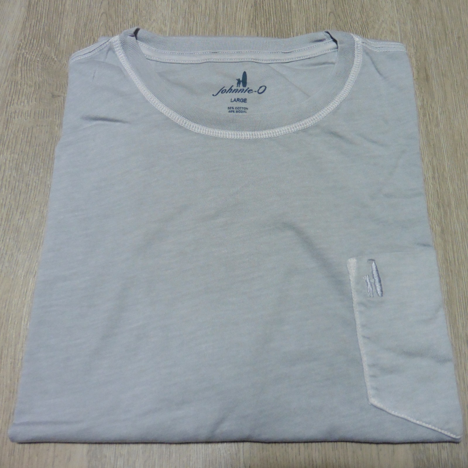 JOHNNIE-O Mens M MEDIUM T SHIRT DALE 2.0 SHORT SLEEVE GOLF TEE NAVY MALIBLU
