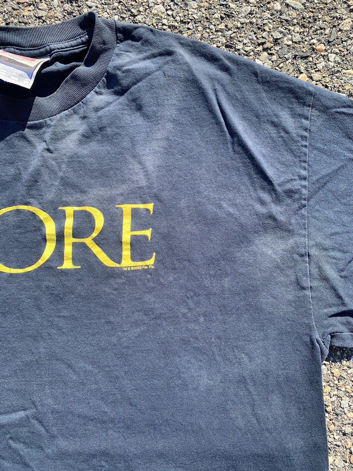 Vintage The Core Sci Fi Disaster Movie Promo Long Sleeve T Shirt Size XL 2003