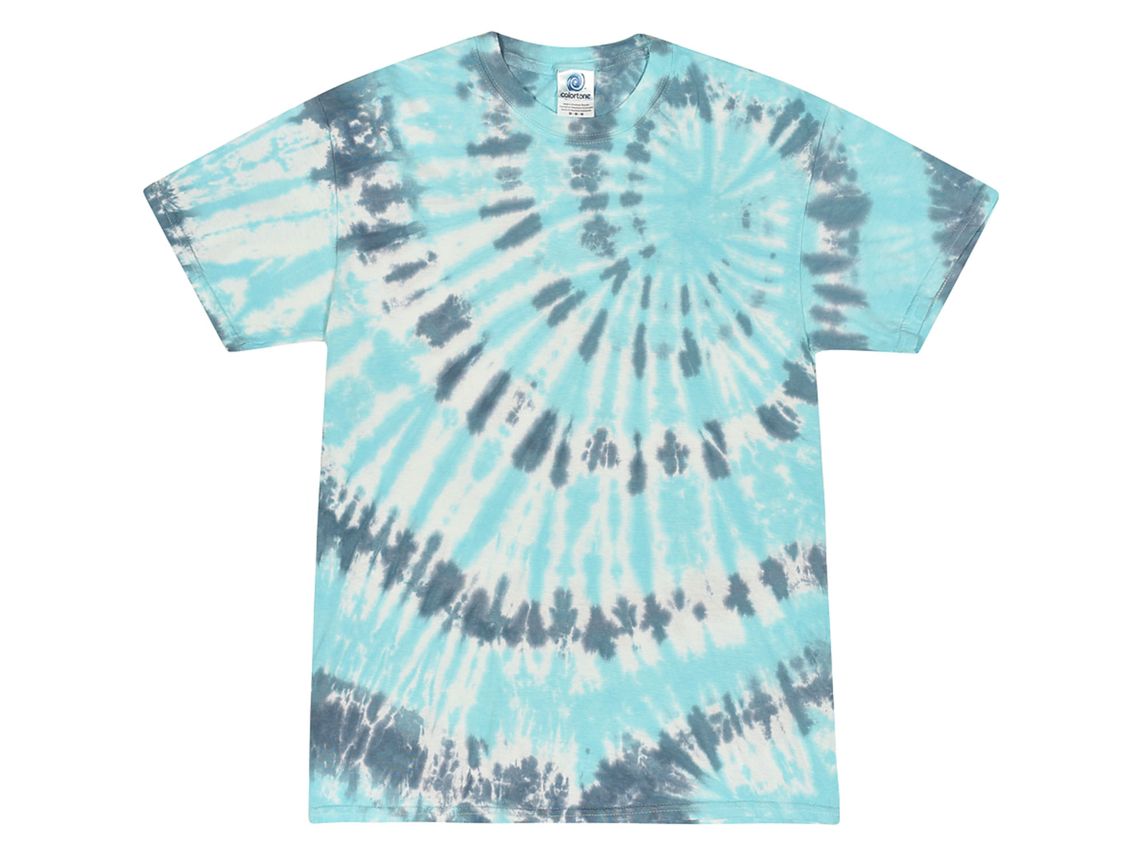 Vibrant Multicolor Tie Dye T-Shirts Adult & Kids 100% Cotton Colortone