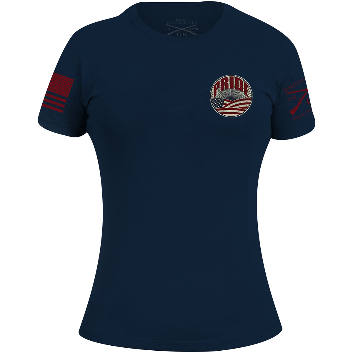 Grunt Style Women’s Ethos T-Shirt – Navy