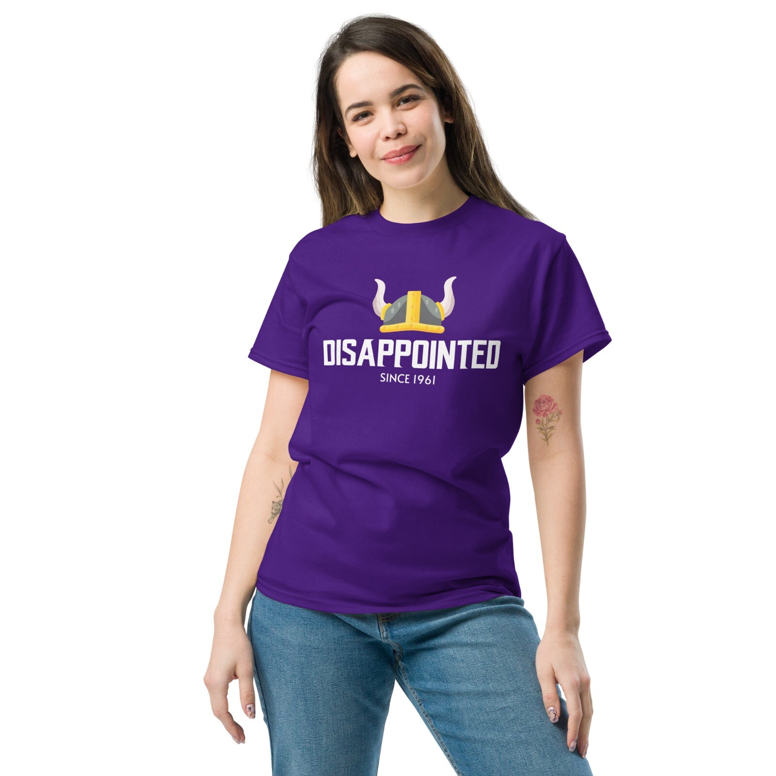 Disappointed Vikings Football Minnesota T-Shirt Funny Humor S,M,L,XL,2X,3X
