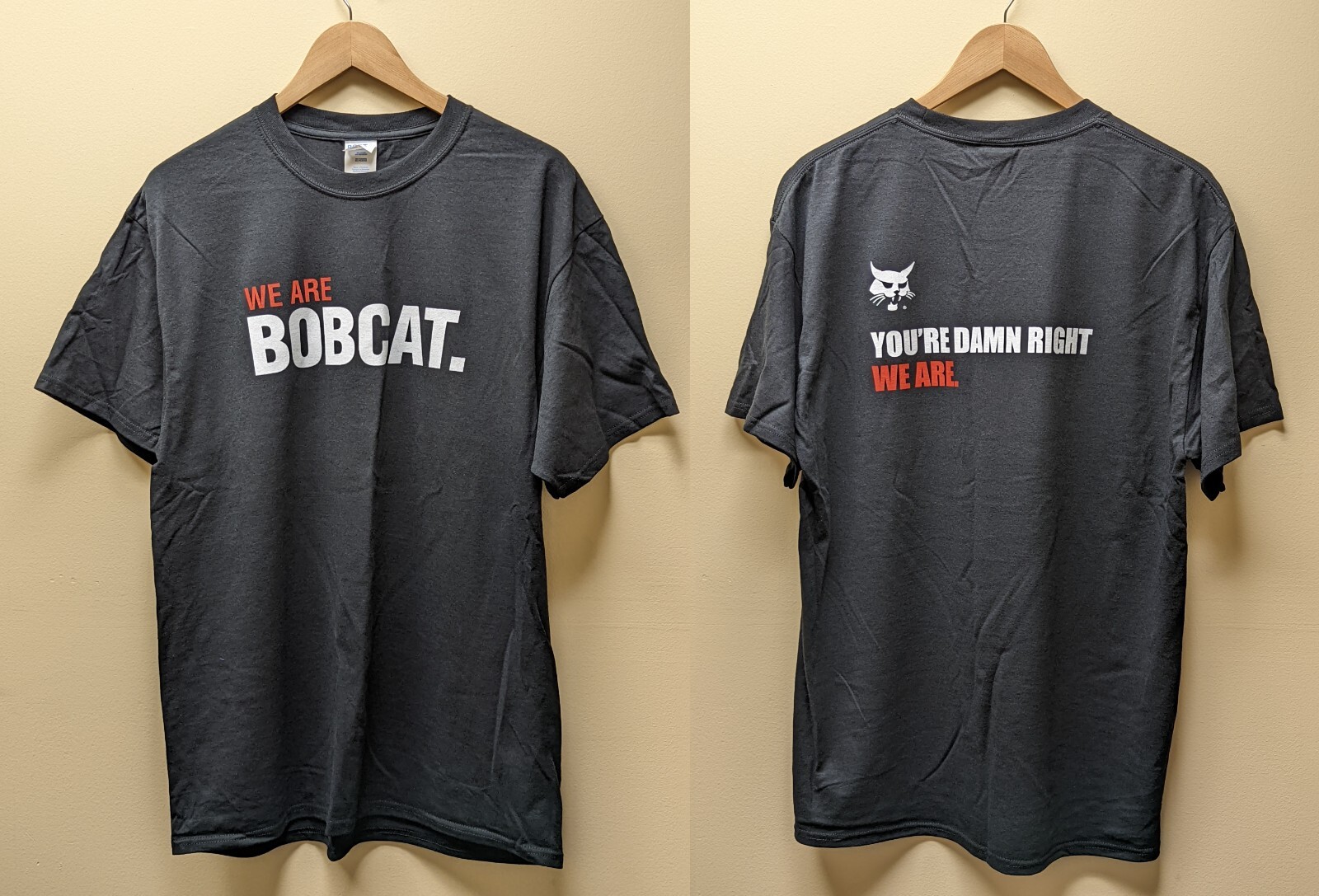 Official Bobcat “We Are Bobcat” Black T-shirt – S, M, L, XL, 2X & 3X