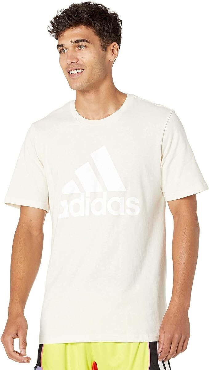 Adidas Short Sleeve Shirt Men’s XL Wonder White New