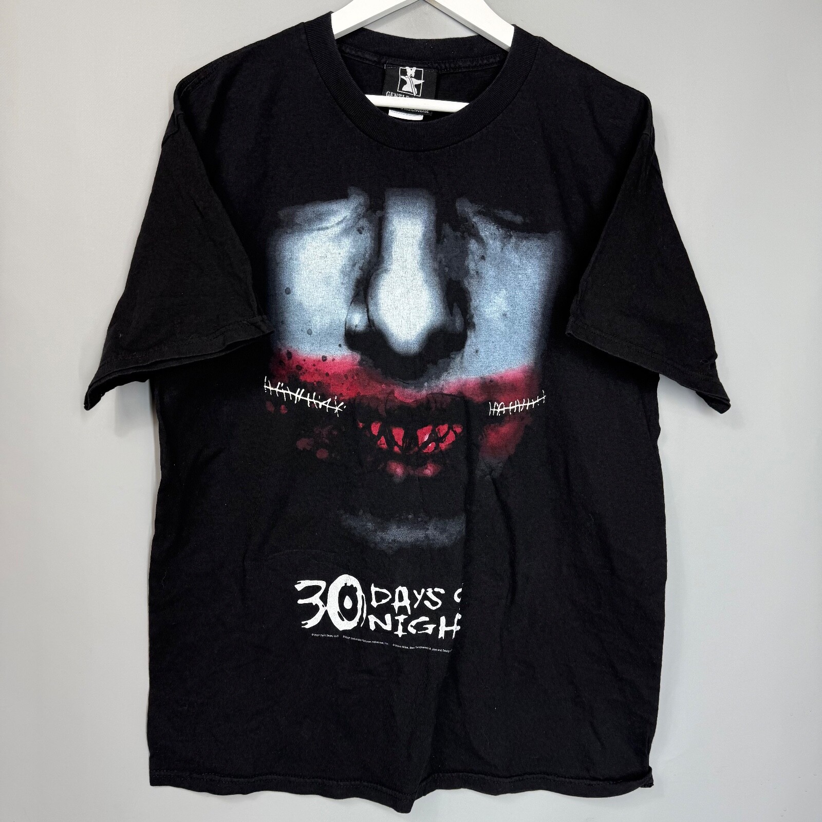 RARE 30 DAYS OF NIGHTS 2007 SHIRT BY GENTLE GIANT TEE MOVIE PROMO SIZE L