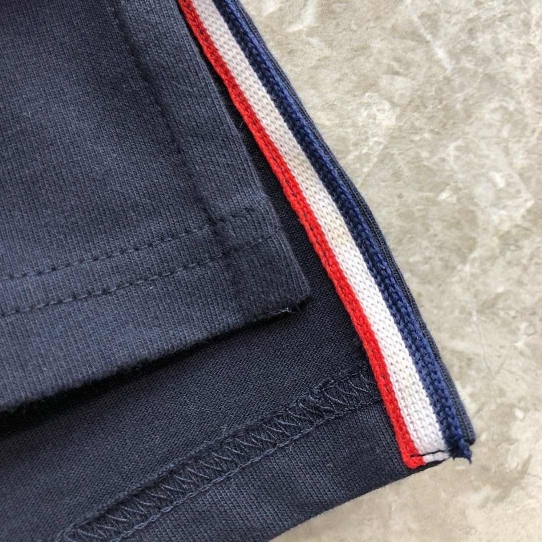 Thom Browne New Multi Animal Print Cotton Short Sleeve Navy T-Shirt Size XL