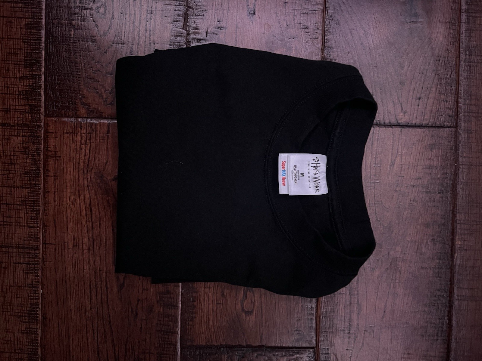 Shaka Wear Super Max Heavy Heavyweight Cotton Crew Neck Long Sleeve Tee Men’s M