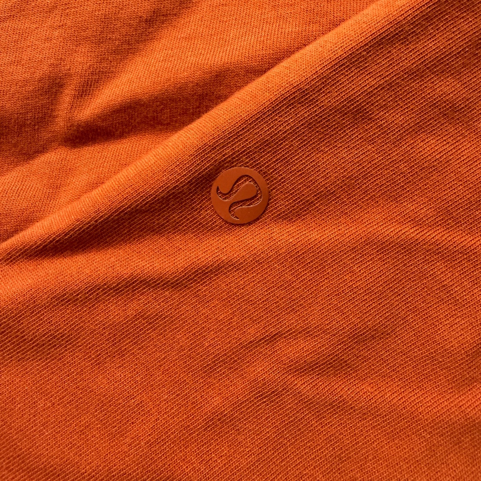 Lululemon UT Texas Longhorns Burnt Orange T-Shirt L Clean Simple 1-Side Logo