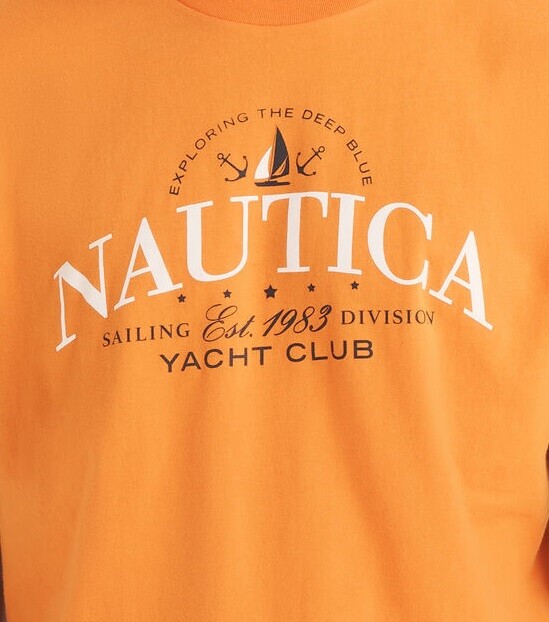 Nautica Men’s Short Sleeve Graphic Tee Sleep T-Shirts Choice S M L XL XXL – NEW