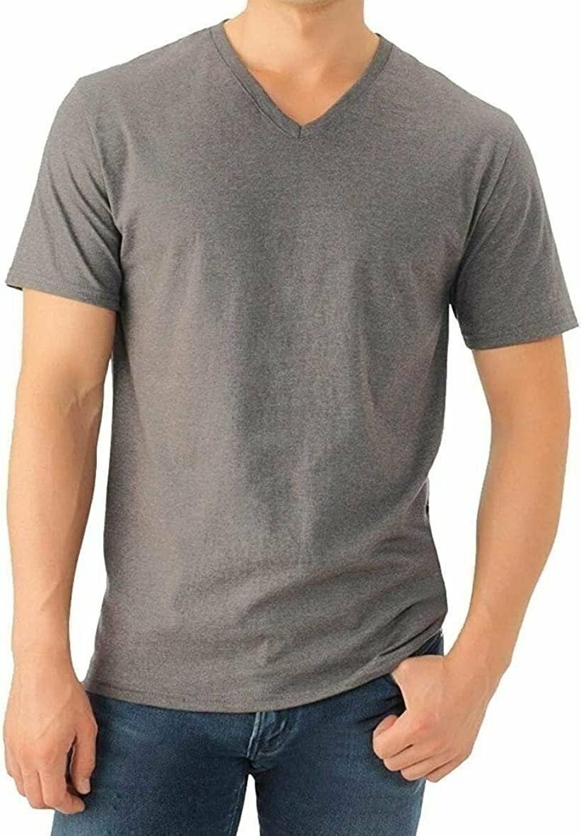 Fruit of the Loom Men’s V-Neck Tee (Pack of 5) MANY COLORS AVAILABLE