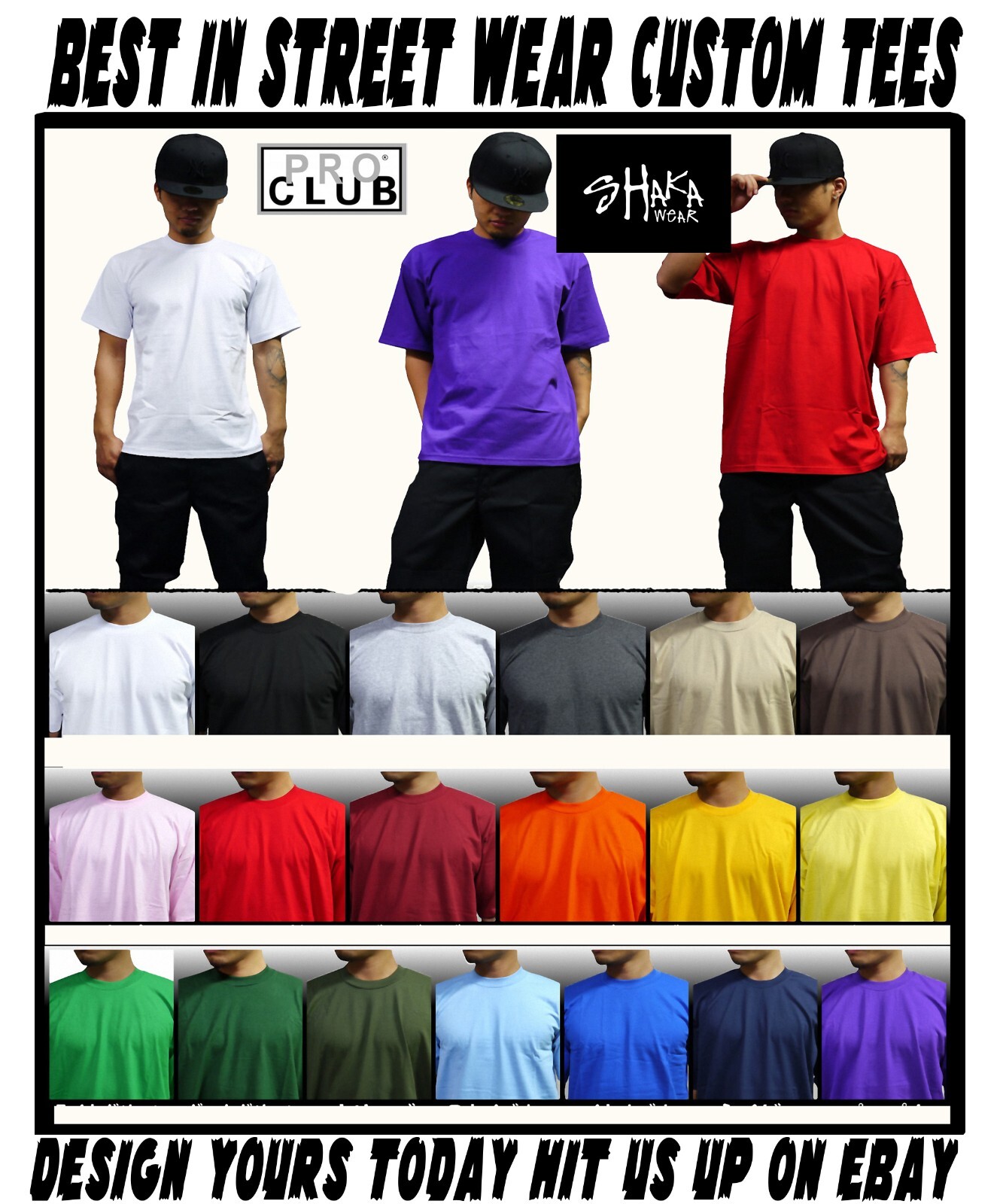 Graphic Front or Back Tee Shirt Printing Your Artwork Full Color Email Design T