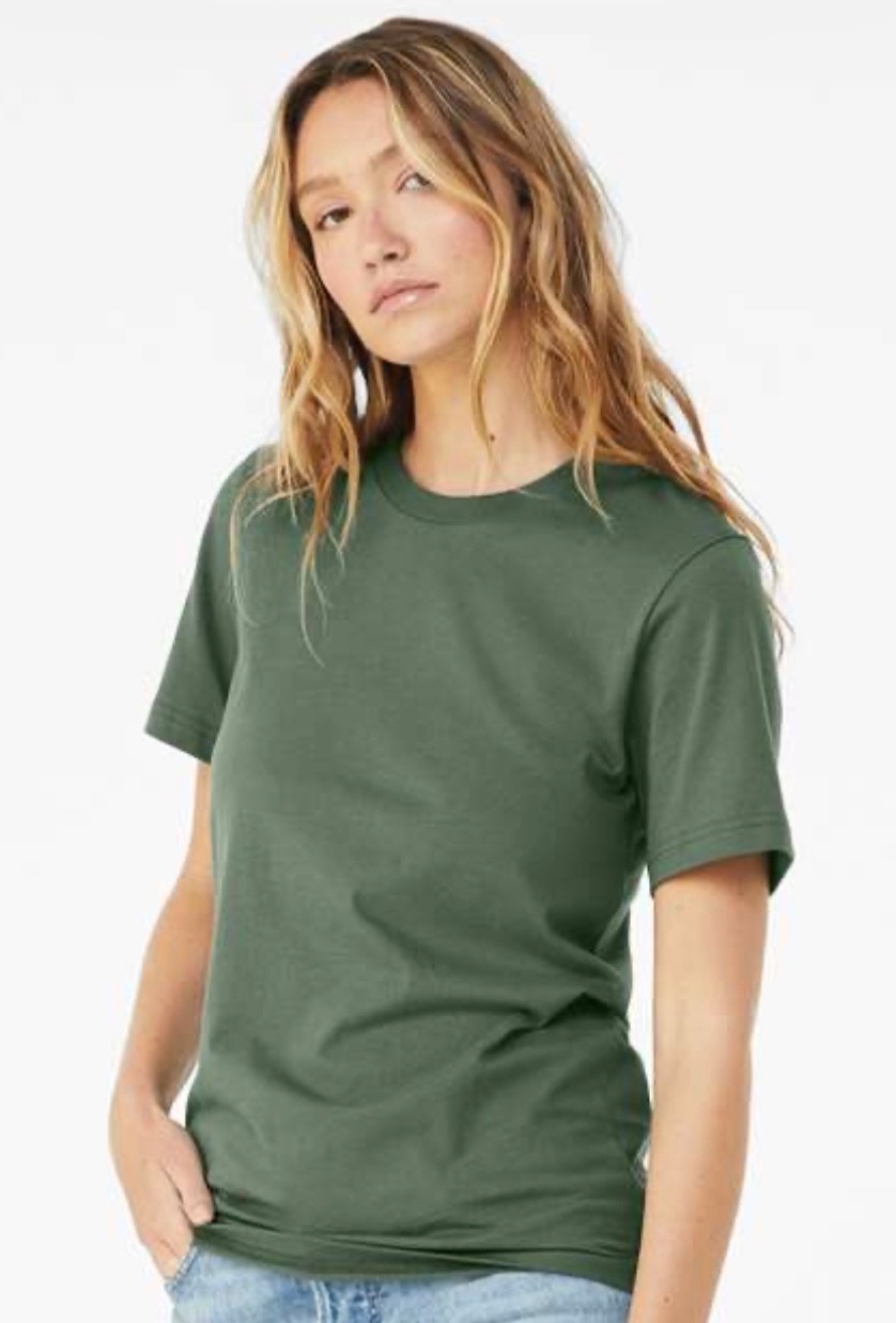 Bella + Canvas Unisex T Shirt Short-Sleeve 100% Cotton Jersey Tee 3001C T-Shirt