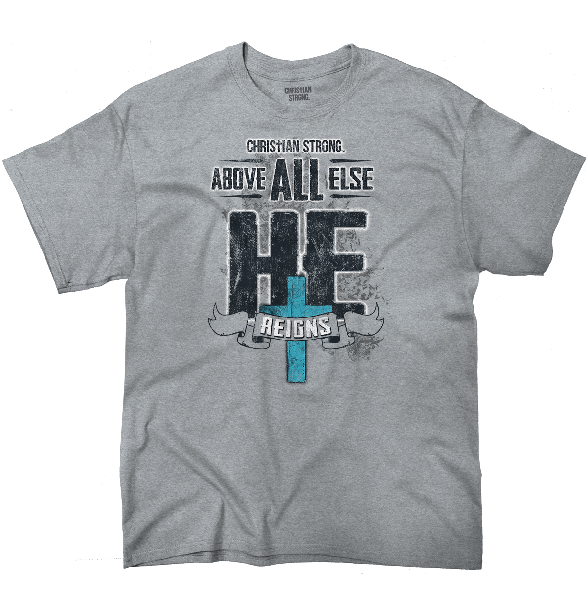 Christian Jesus Christ Ever Faith Hope Love Womens or Mens Crewneck T Shirt Tee