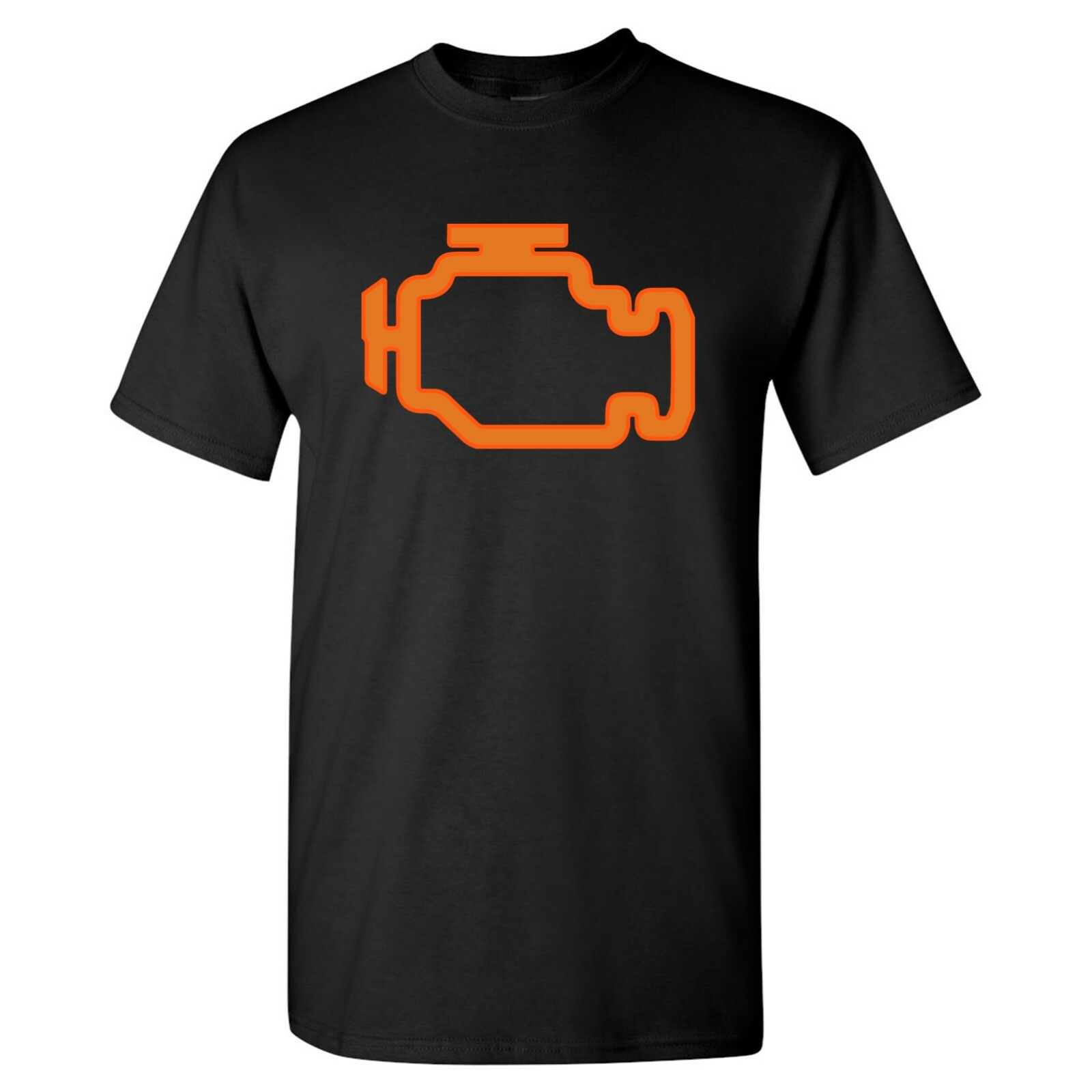 Check Engine Light – Funny Car Handyman Father Dad Mechanic T Shirt