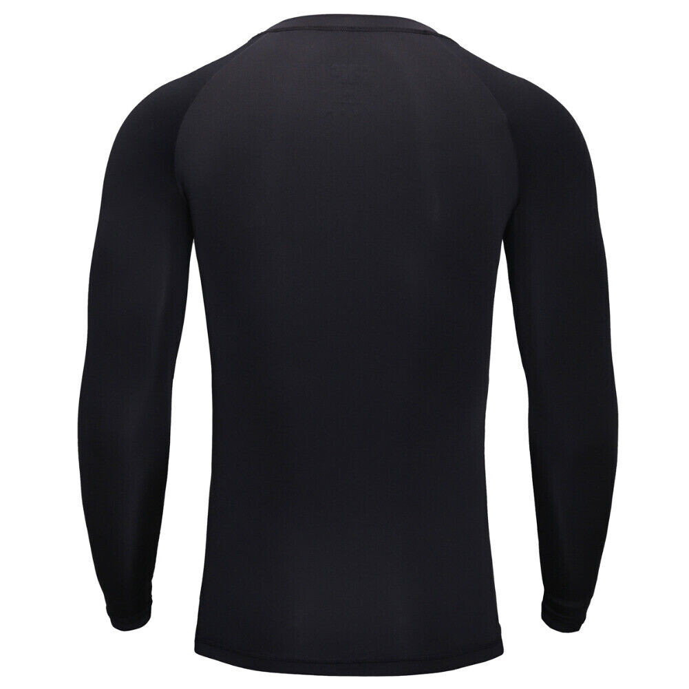 Men’s Athletic Long Sleeve Compression Shirts Dry Fit Sports Gym Shirts Workout