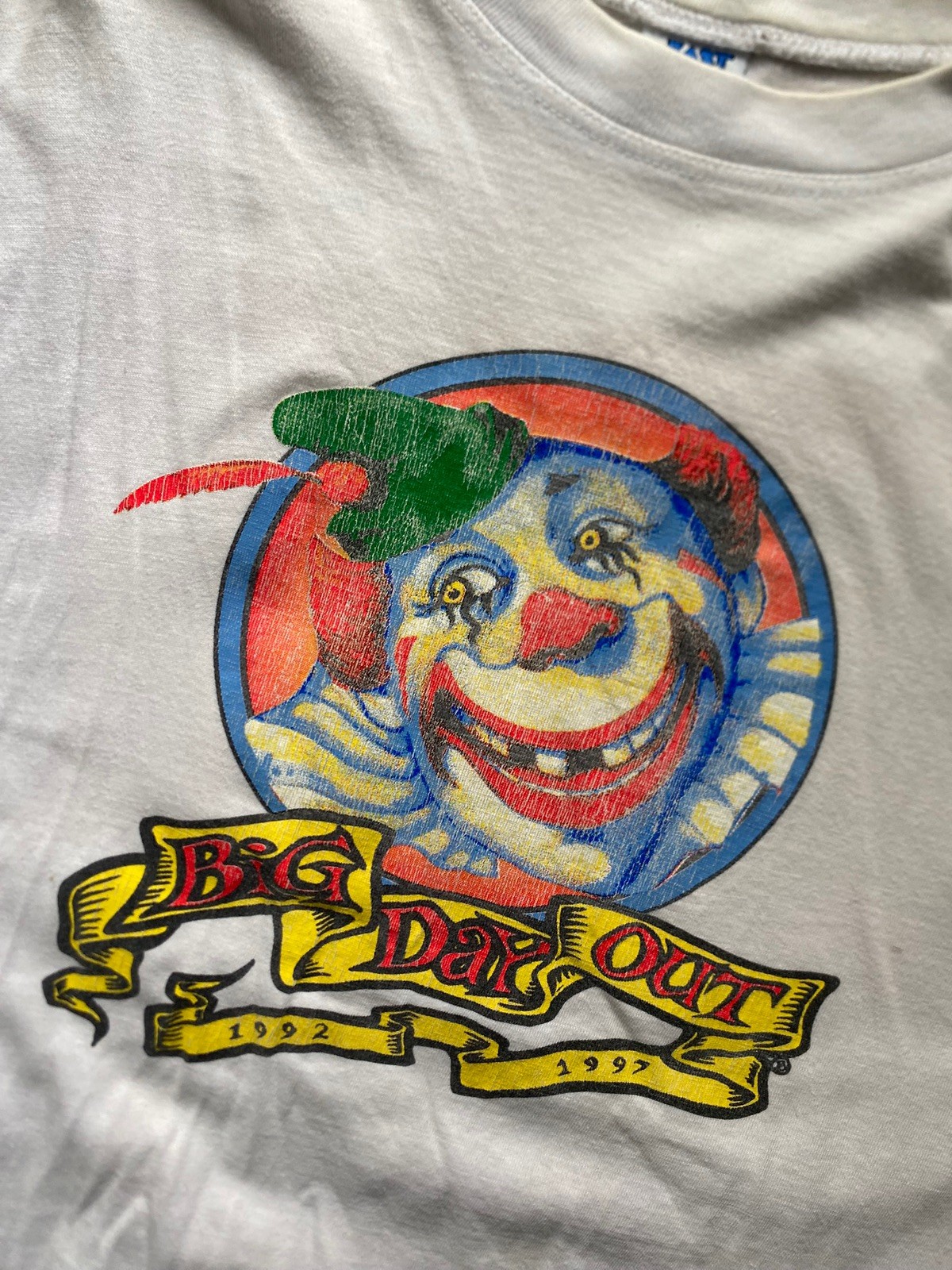 Vintage 1997 Big Day Out Tee Size Large