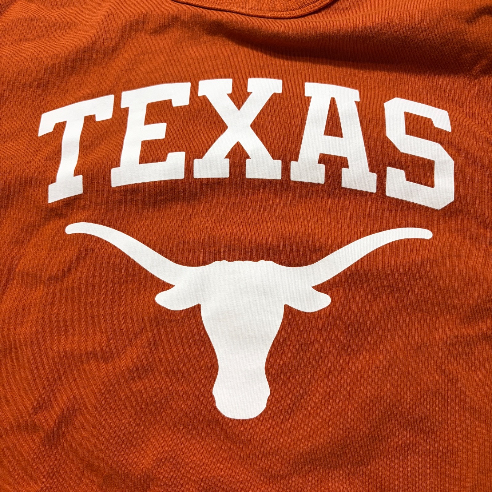 Lululemon UT Texas Longhorns Burnt Orange T-Shirt L Clean Simple 1-Side Logo