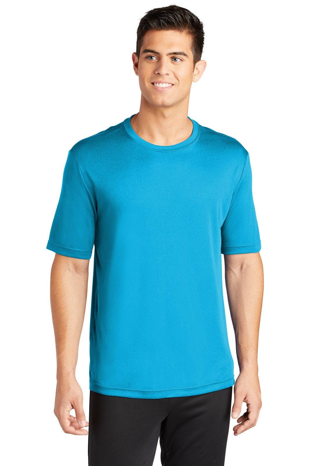 MEN’S MOISTURE WICKING Dri fit Long Sleeve SPORT-TEK T-shirt ST350