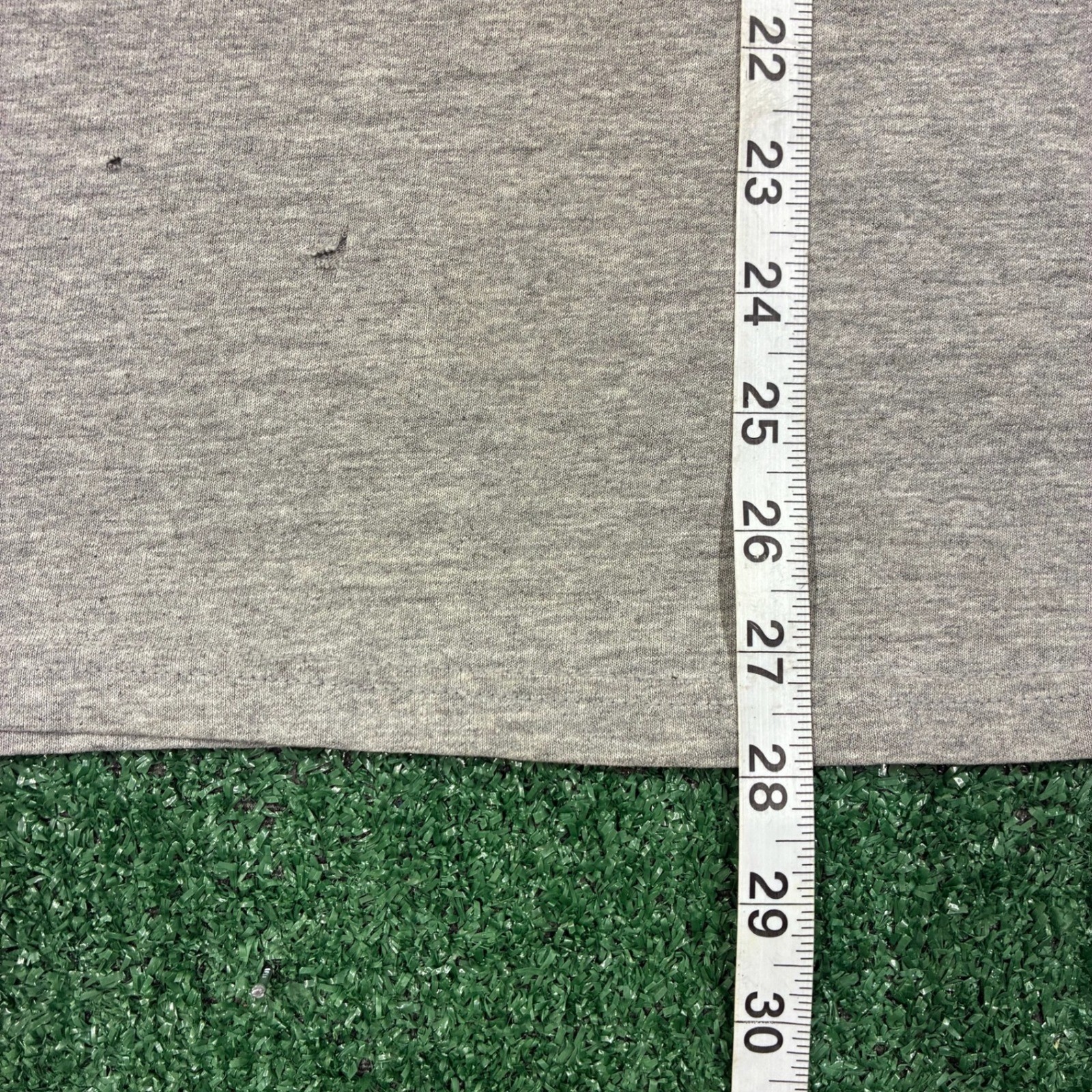 Y2K Embroidered Nike Blank Grey T-shirt