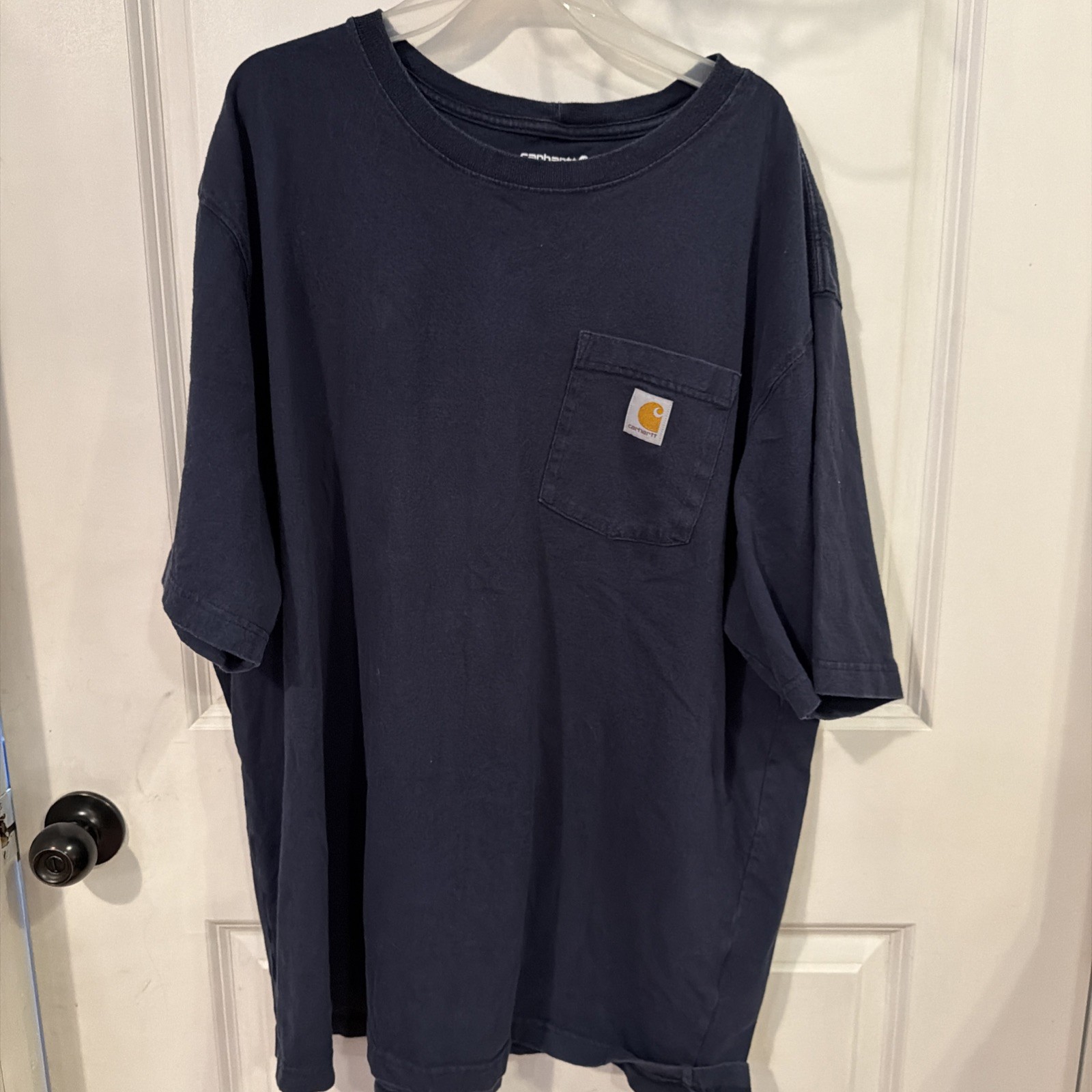 Carhartt Men’S X-Large Short Sleeve T-Shirt – Navy-Grunge Lot Of 2