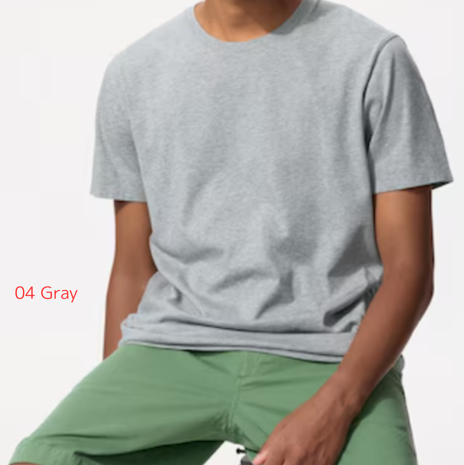 UNIQLO Premium 100% SUPIMA Cotton Crew Neck Short-Sleeve T-Shirt Men XS~4XL New