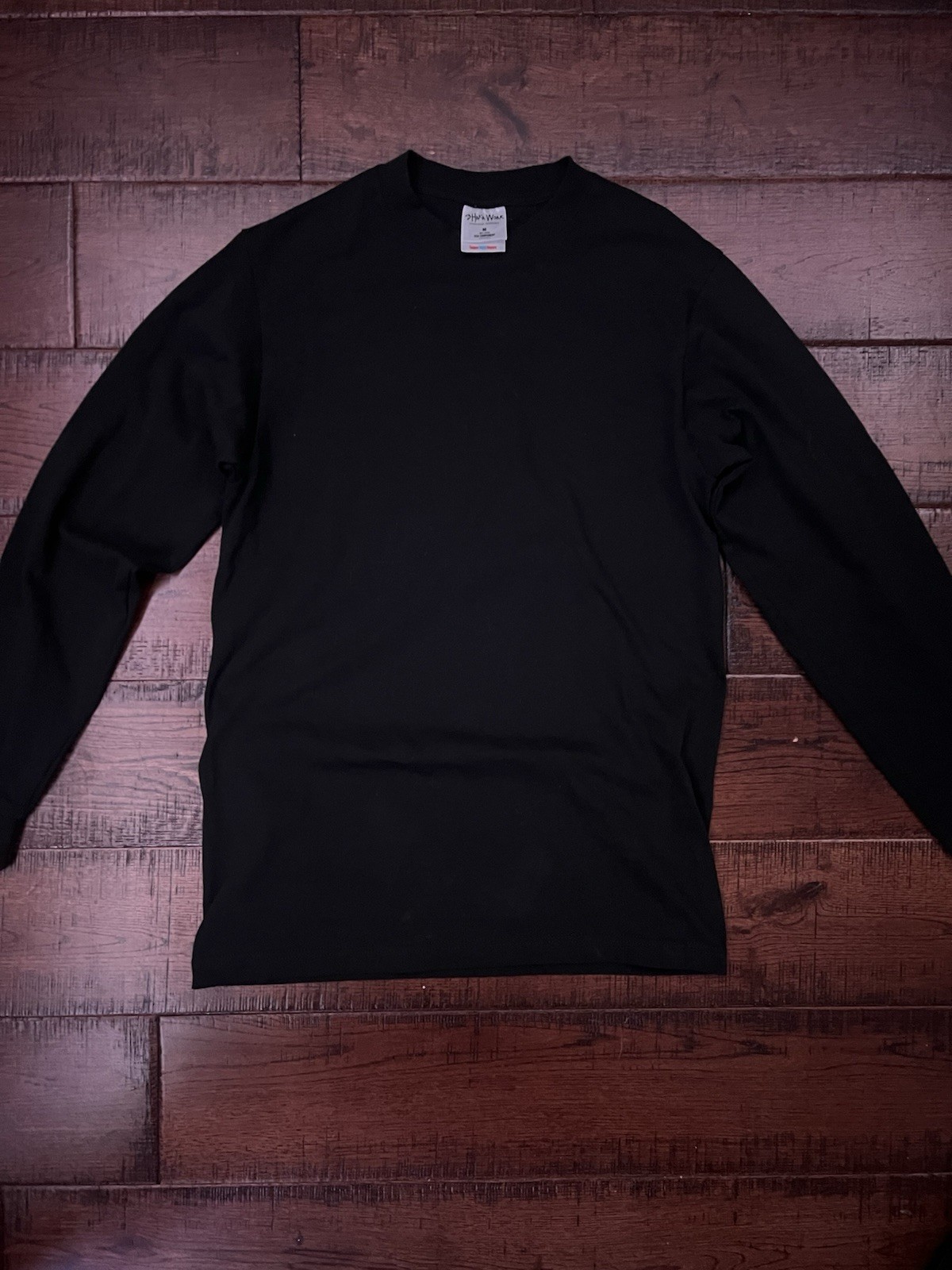 Shaka Wear Super Max Heavy Heavyweight Cotton Crew Neck Long Sleeve Tee Men’s M