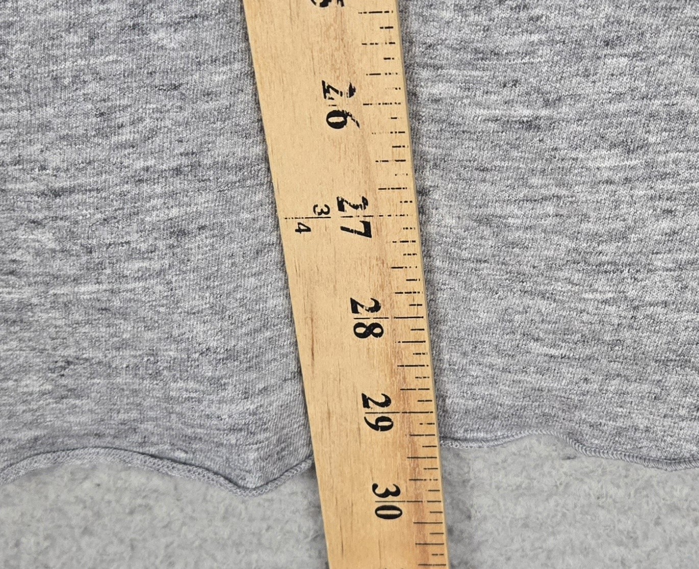 Todd Snyder Chambray Loop Collar Henley T-Shirt Heather Gray Men’s Size Large