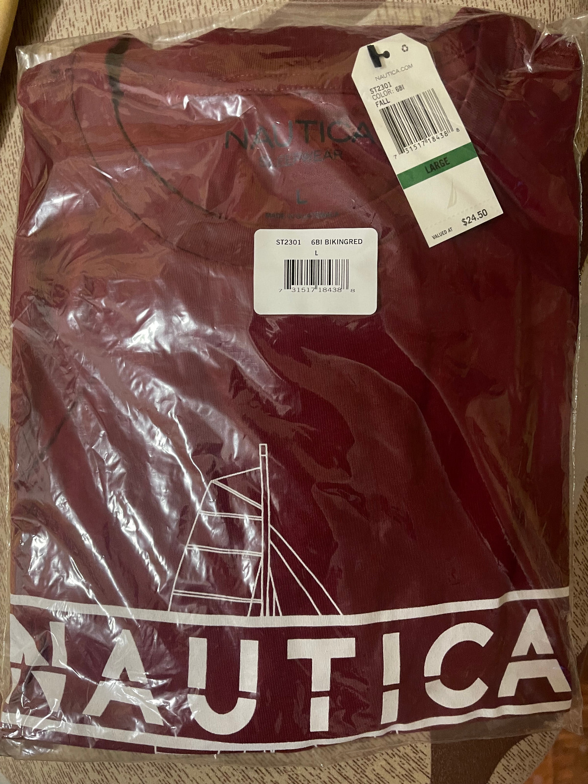 Nautica Men’s Short Sleeve Graphic Tee Sleep T-Shirts Choice S M L XL XXL – NEW