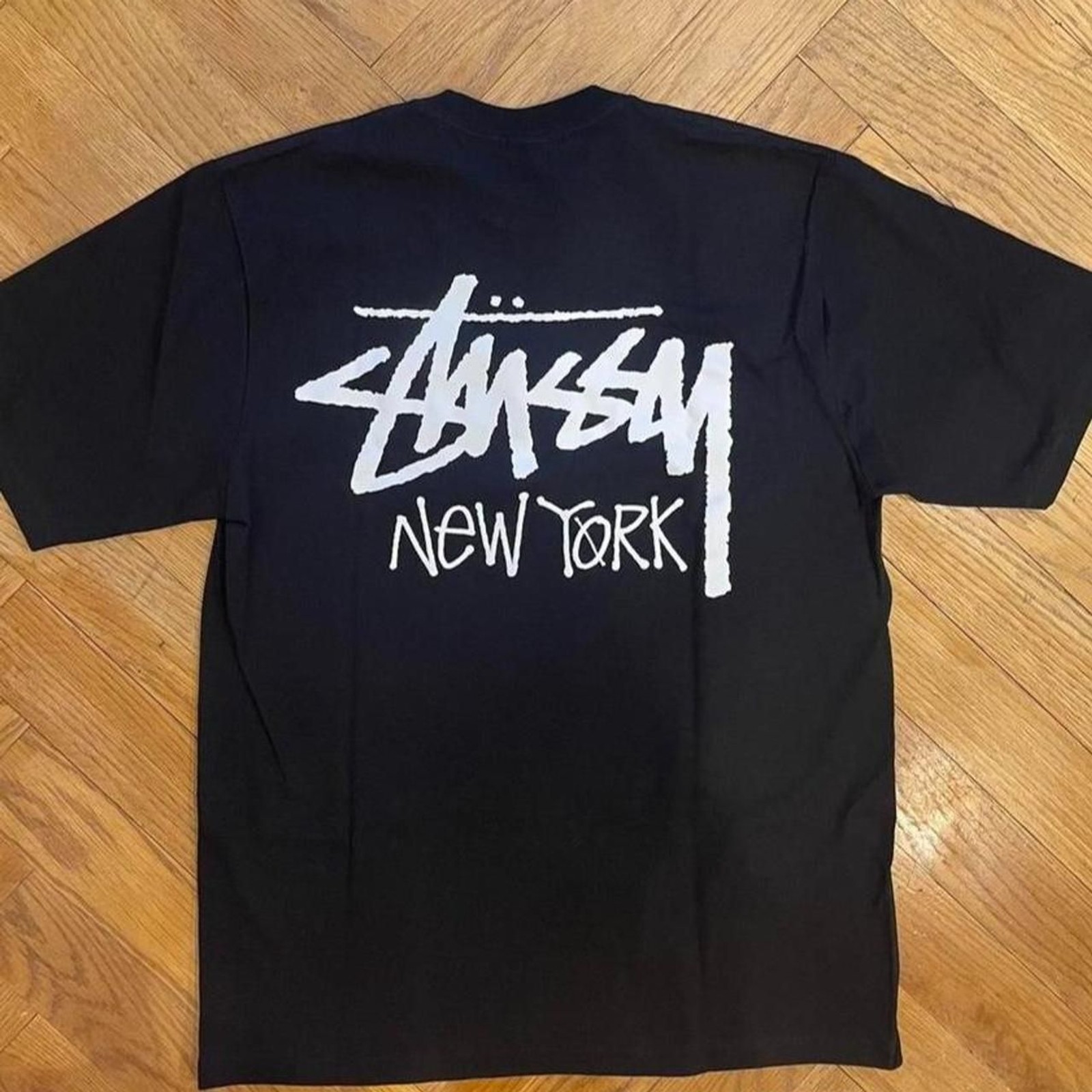 Black Stussy New York Exclusive Chapter t-shirt size Medium
