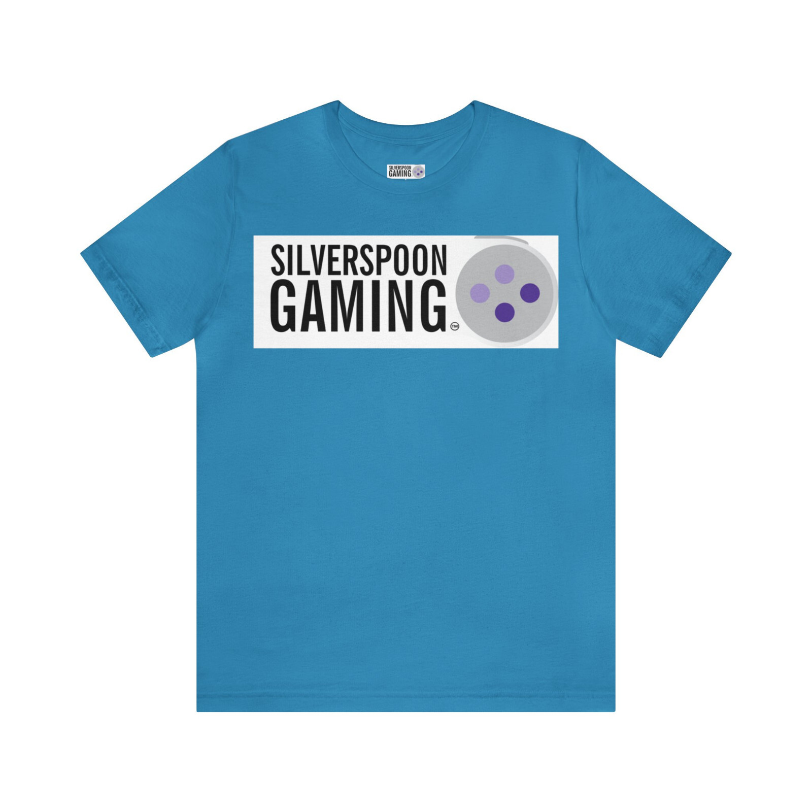 Silverspoon Gaming Logo Unisex Jersey Short Sleeve Tee – Brand New