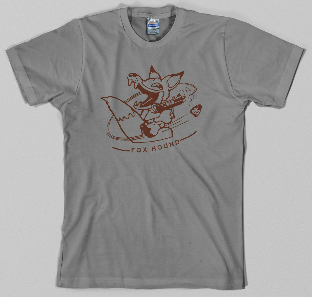 Foxhound T Shirt – metal gear solid, logo, solid snake, big boss, msx, nes, nint