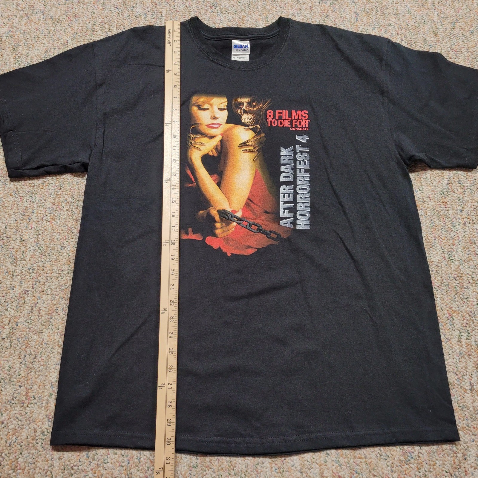 After Dark Horrorfest Shirt XL Lionsgate Horror Fest Shirt Movie Promo USA