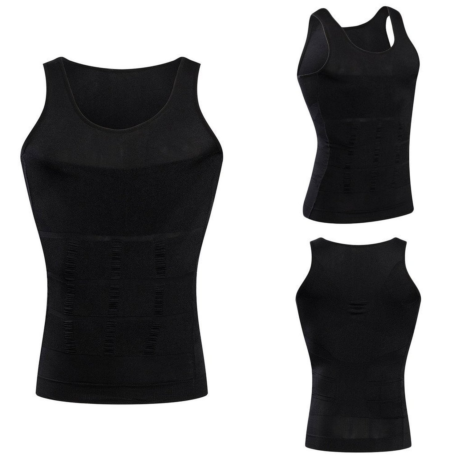 Men Shaper Vest Body Slimming Belly Tummy Compression Underwear Shapewear Shirt