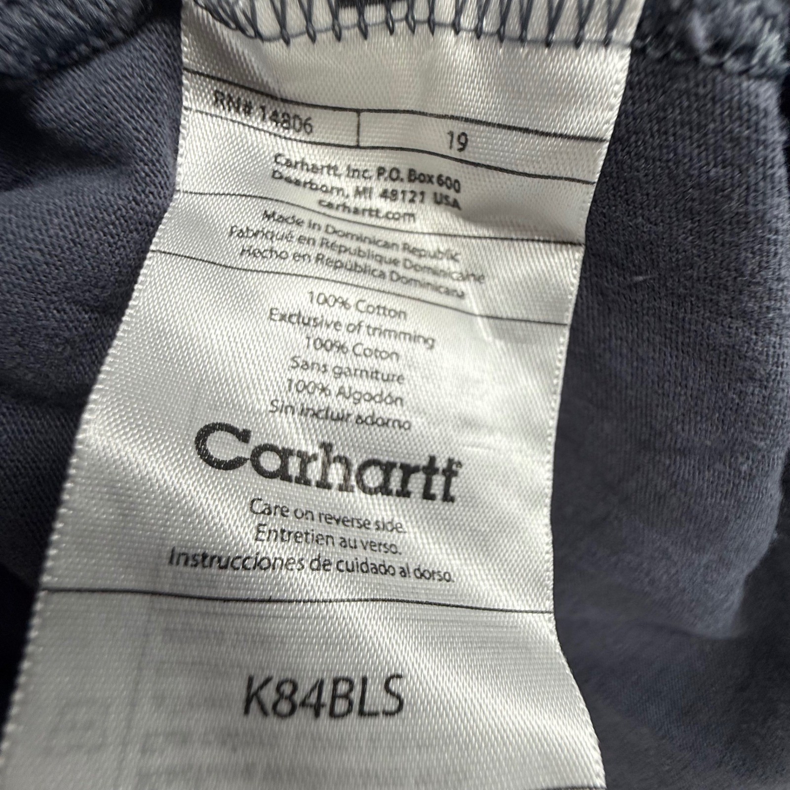 Carhartt Henley Shirt Mens Medium Green Navy 2 Pack Short Sleeve Pocket Work