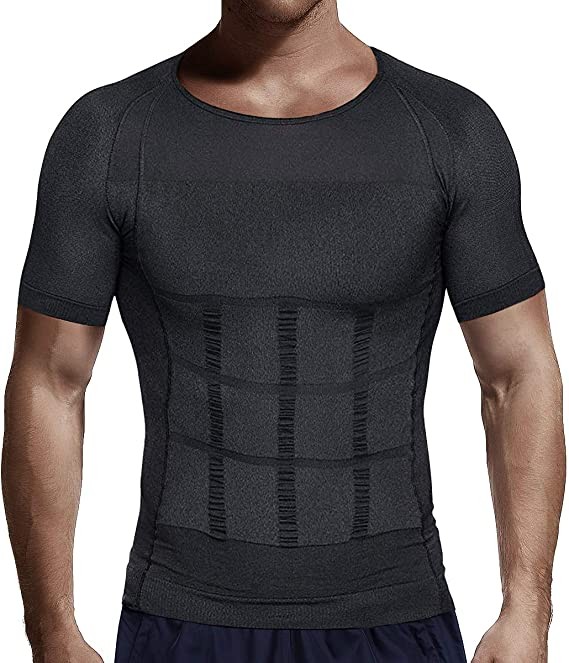 Men Shirts Gynecomastia Compresson Tank Top Slimming Body Shaper Vest Undershirt