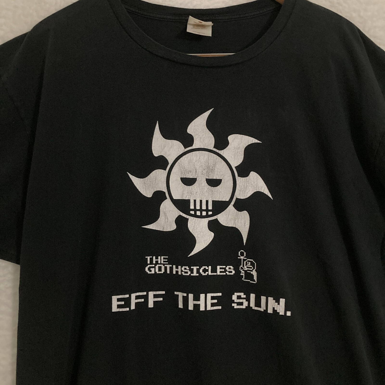 The Gothsicles Eff The Sun Shirt Mens 2X Electronic Nintendo Core Band Tee