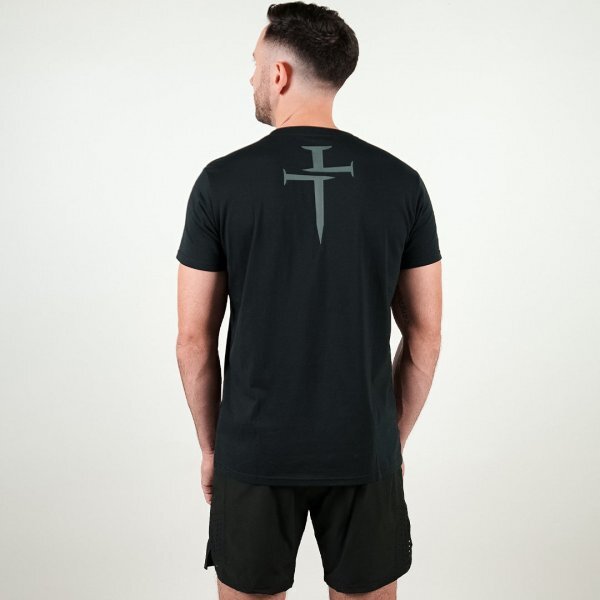 THREE NAILS Core Cross Tee Activewear – Live Your Purpose, Select Size & Color