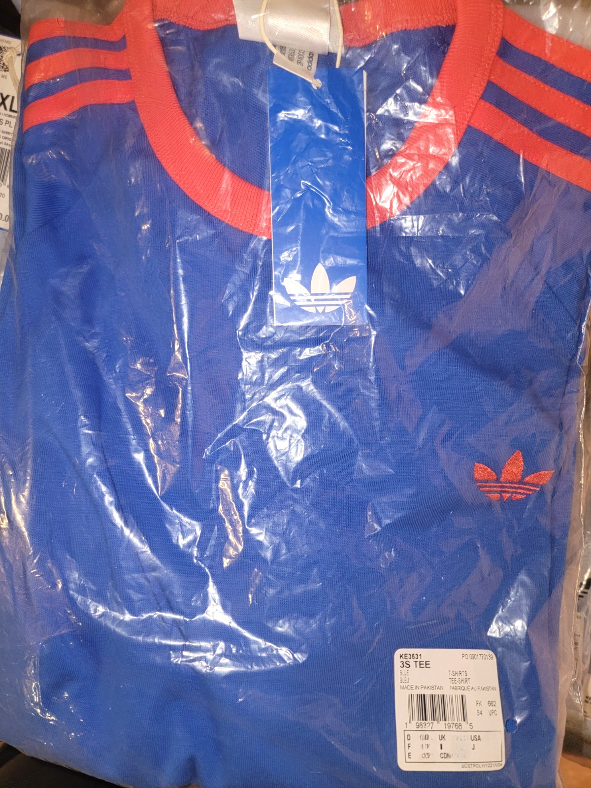 NEW MENS ADIDAS ORIGINALS CALIFORNIA 3 STRIPES TREFOIL SHIRT ~SIZE XL #KF353