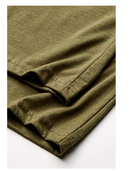 Marky G N6210 2-Pack Men’s CVC Crew-Neck Short Sleeve T-Shirt Military Green XS