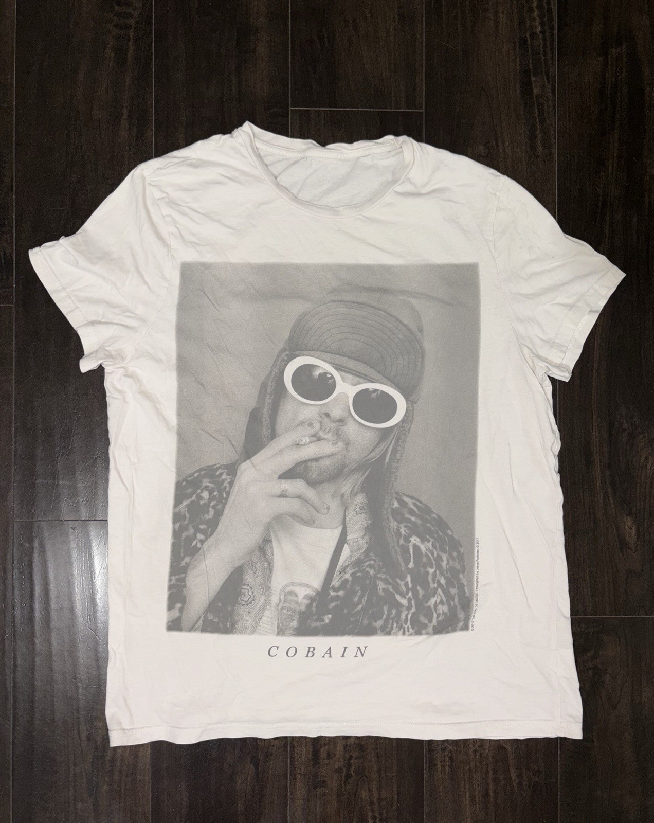 Licensed KURT COBAIN T-Shirts by H&M NEW Sizes XS, S, M, L, XL
