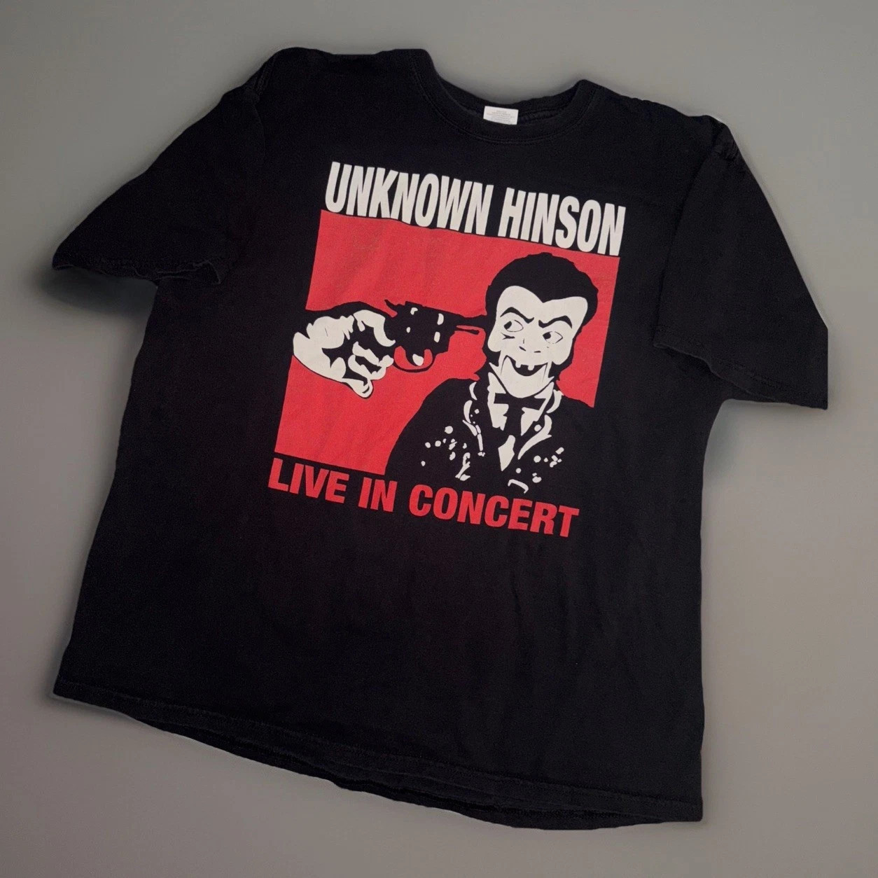 UNKNOWN HINSON Live In Concert T-shirt – Squidbillies – Band Tour Punk