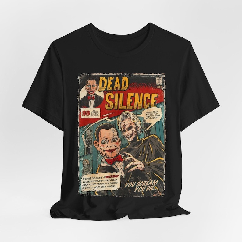 Dead Silence Movie T-shirt: Vintage Horror Movie Unisex Graphic Tee