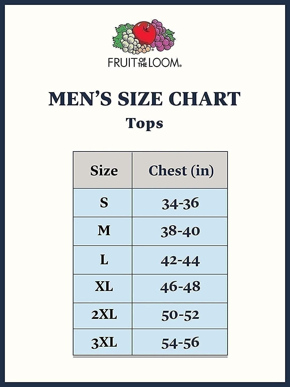 Fruit of the Loom Men’s V-Neck Tee (Pack of 5) MANY COLORS AVAILABLE