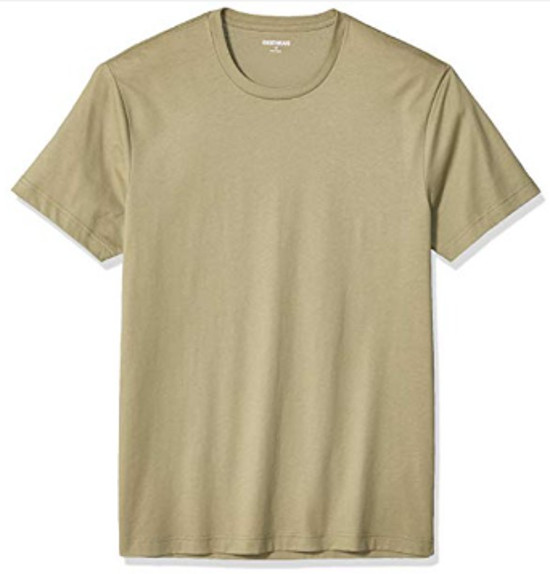 NEW Goodthreads Men’s Slim-Fit Cotton Crewneck T-Shirt Size Small